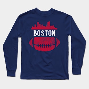 Boston football Long Sleeve T-Shirt